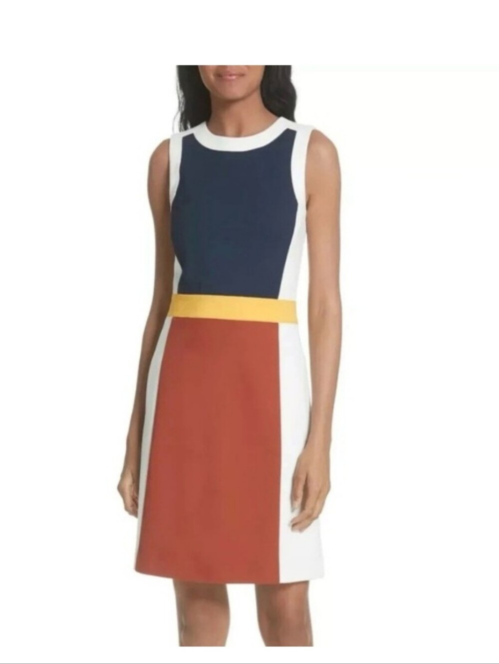 NWTTory Burch Navy Mya Midi Dress
